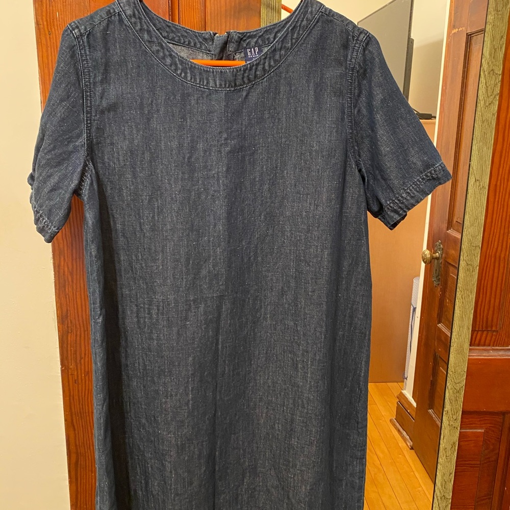 Denim Shift Dress!